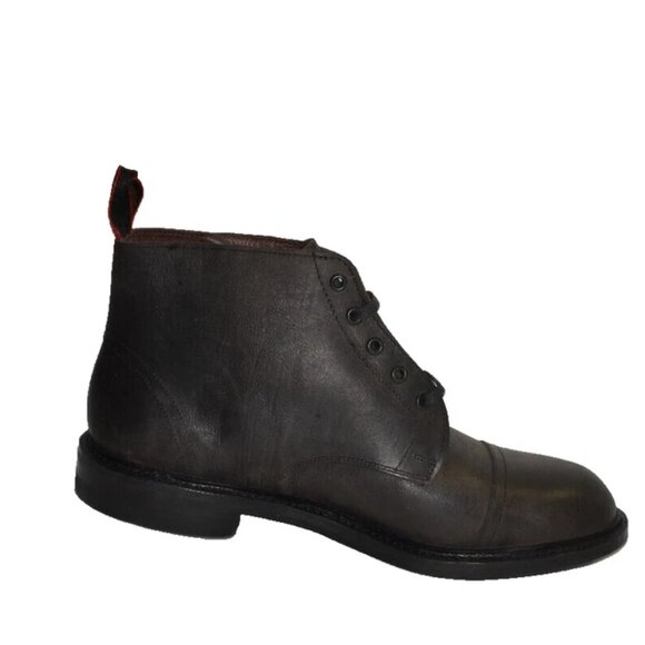 New! ALLEN EDMONDS Patton Cap-toe Boot 11.5 3E Dainite Rubber Sole DD482 2817